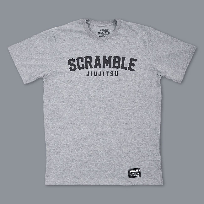 스크램블 낫띵 게인 이즐리 티셔츠 다크그레이