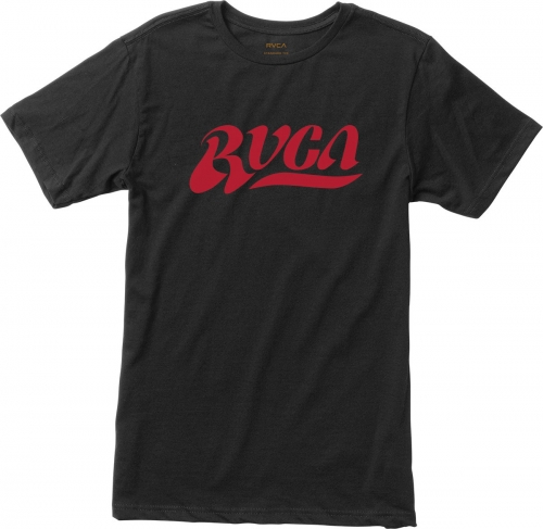 RVCA WIPE OUT T-SHIRT - BLACK